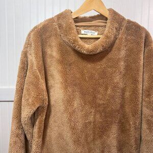 Workshop Republic Pullover Sweater Brown Cozy Cabincore Winter Soft Loungewear